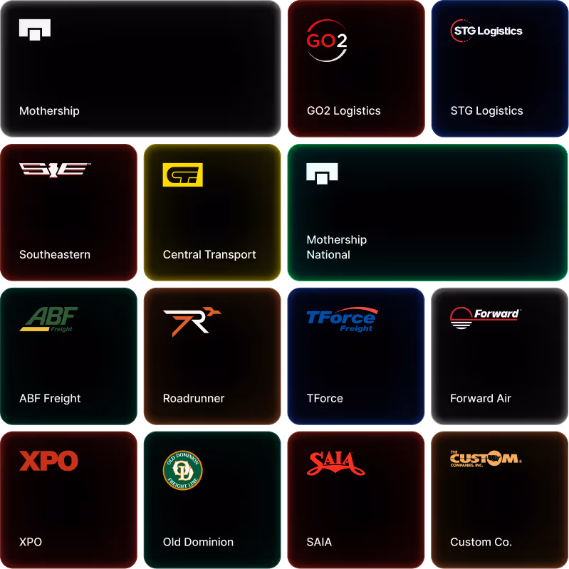 Collections of National LTL companyLogos